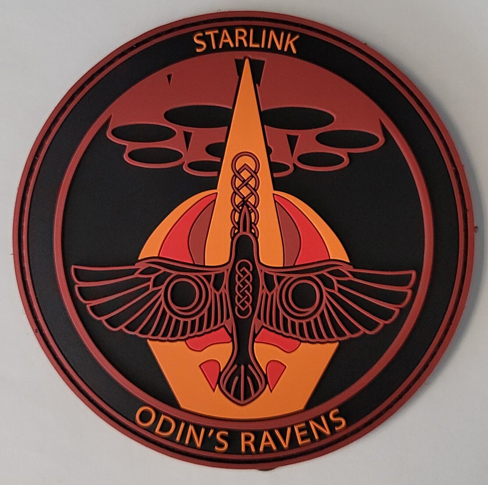 Official 2sls Starlink Mission Patch - Sld-30 Spacex 2sls - Hook And Loop Back