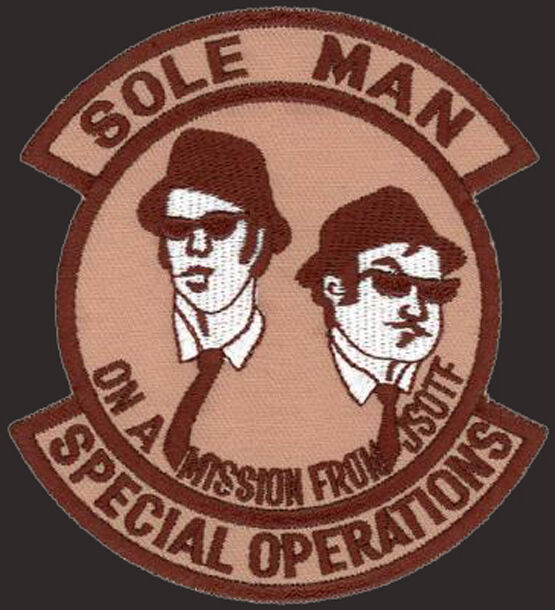Usaf Sos Special Operations - Sole Man - On A Mission Original Spec Op's Patch