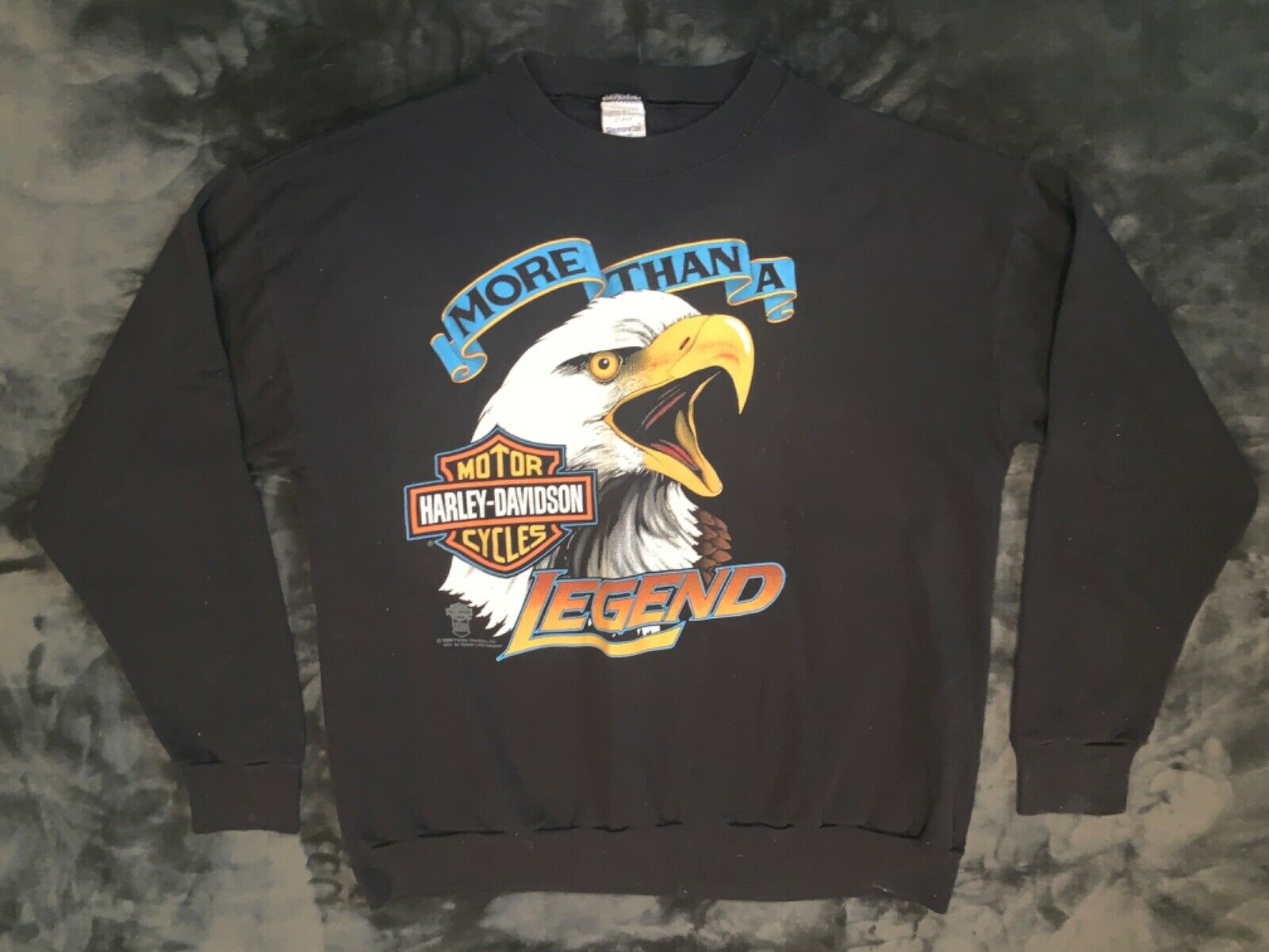 Men’s Vtg Harley Davidson 1989 More Than A Legend Sweatshirt Xl
