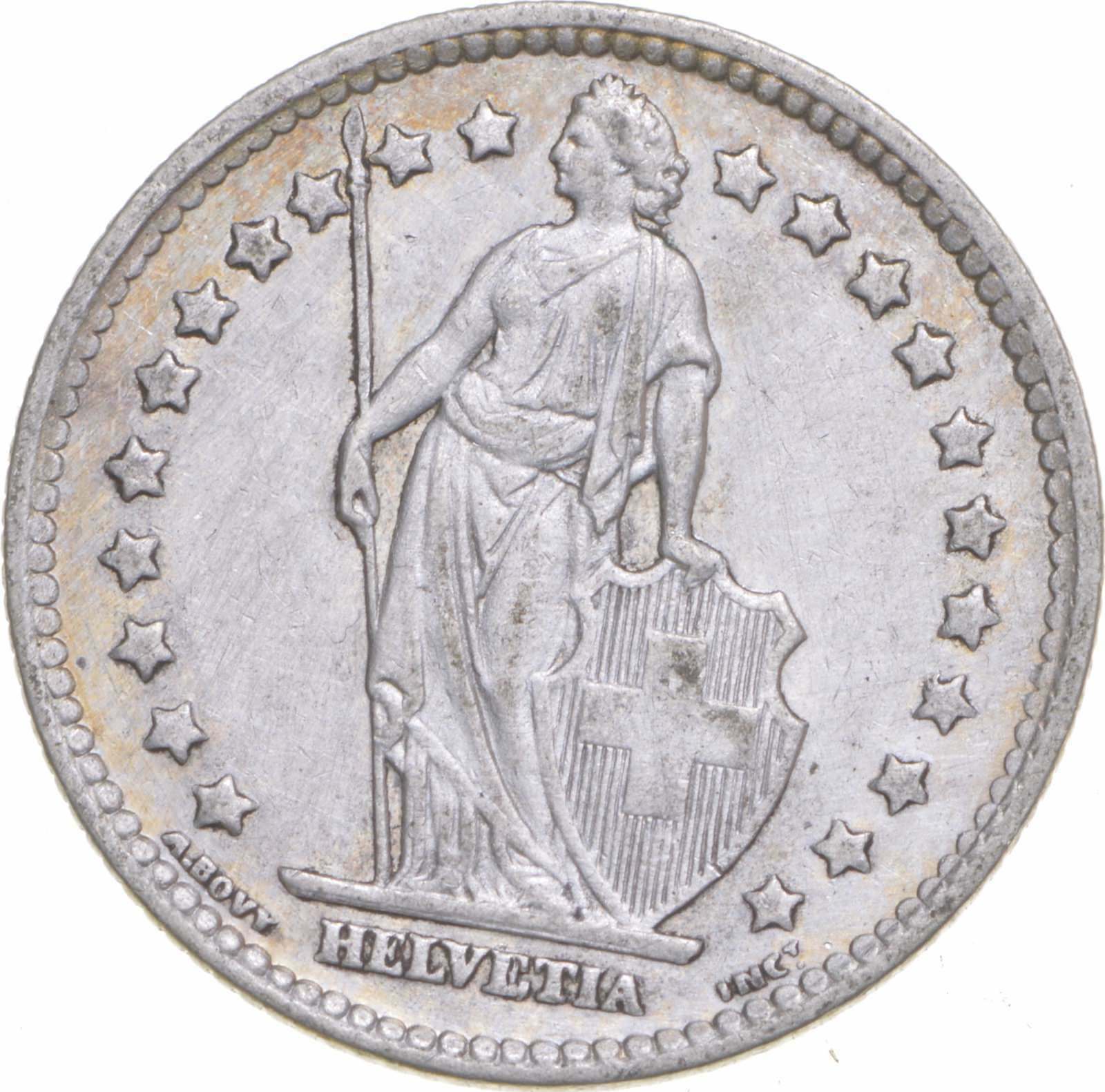 Better - 1931 Switzerland 1 Franc - Tc *071