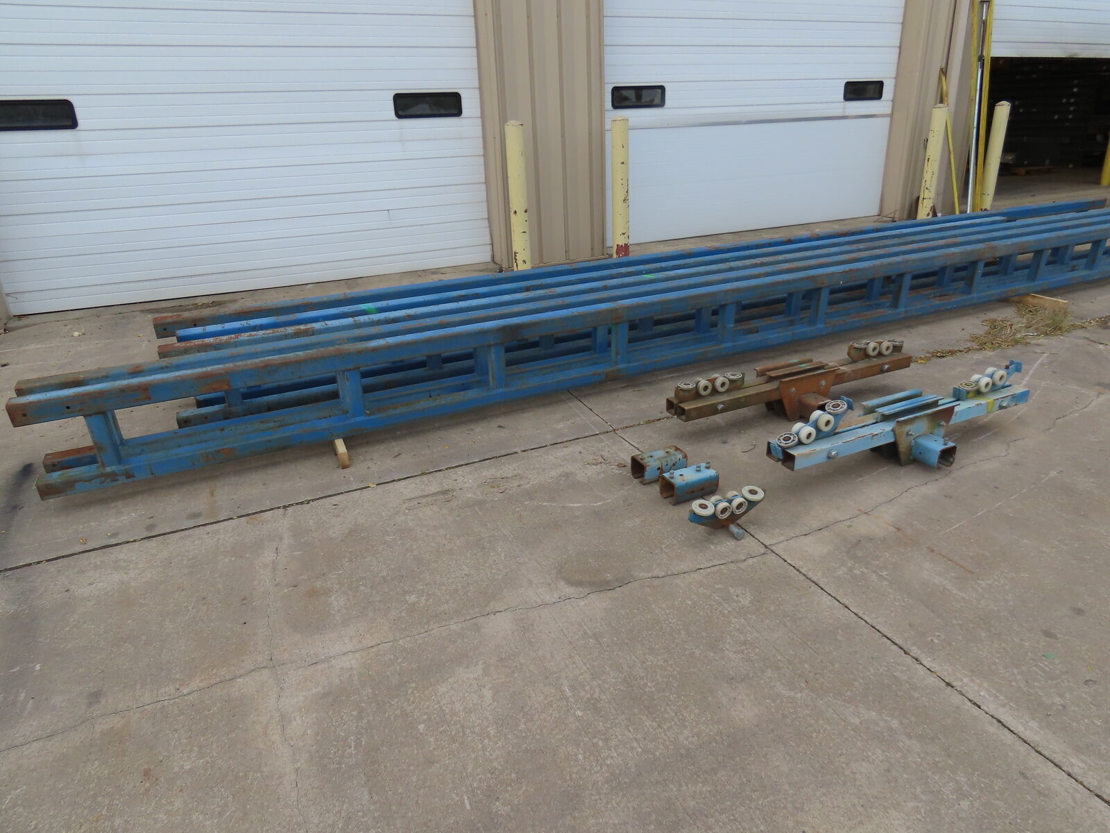 Gorbel S2000 1-ton 18" Trussed Steel Runway Track Monorail Or Bridge Crane 145'