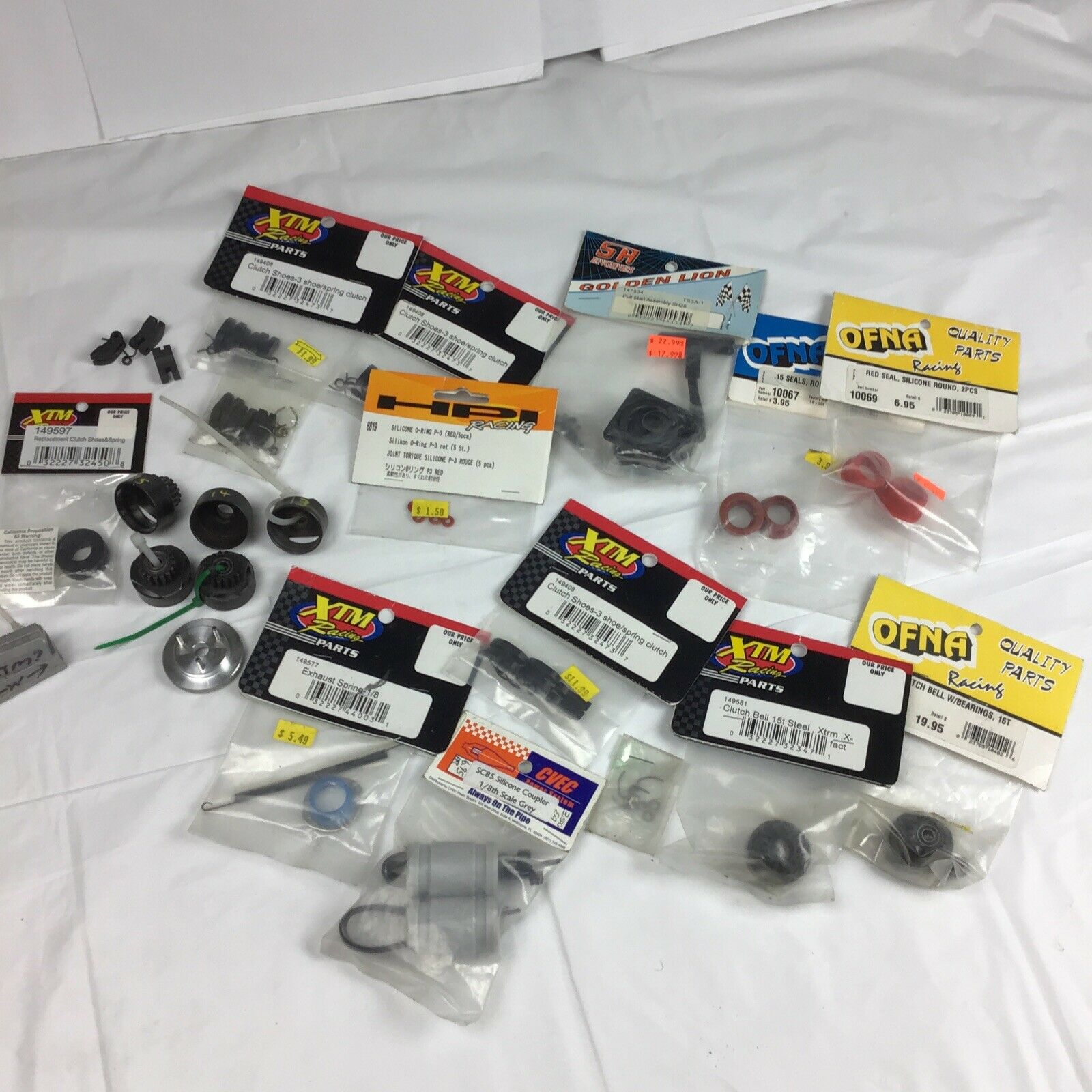 New Nitro Engine And Clutch Parts Lot Preowned Traxxas Losi Ofna Hpi Sirio