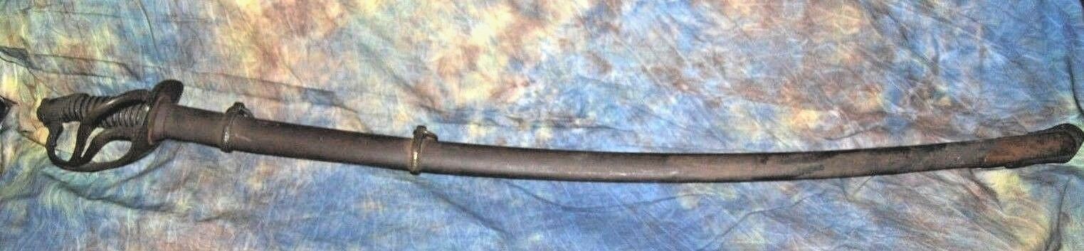 M1840 Pre Civil War Officers Cav. Saber Made By Clausberg And Sold By Decken Ny