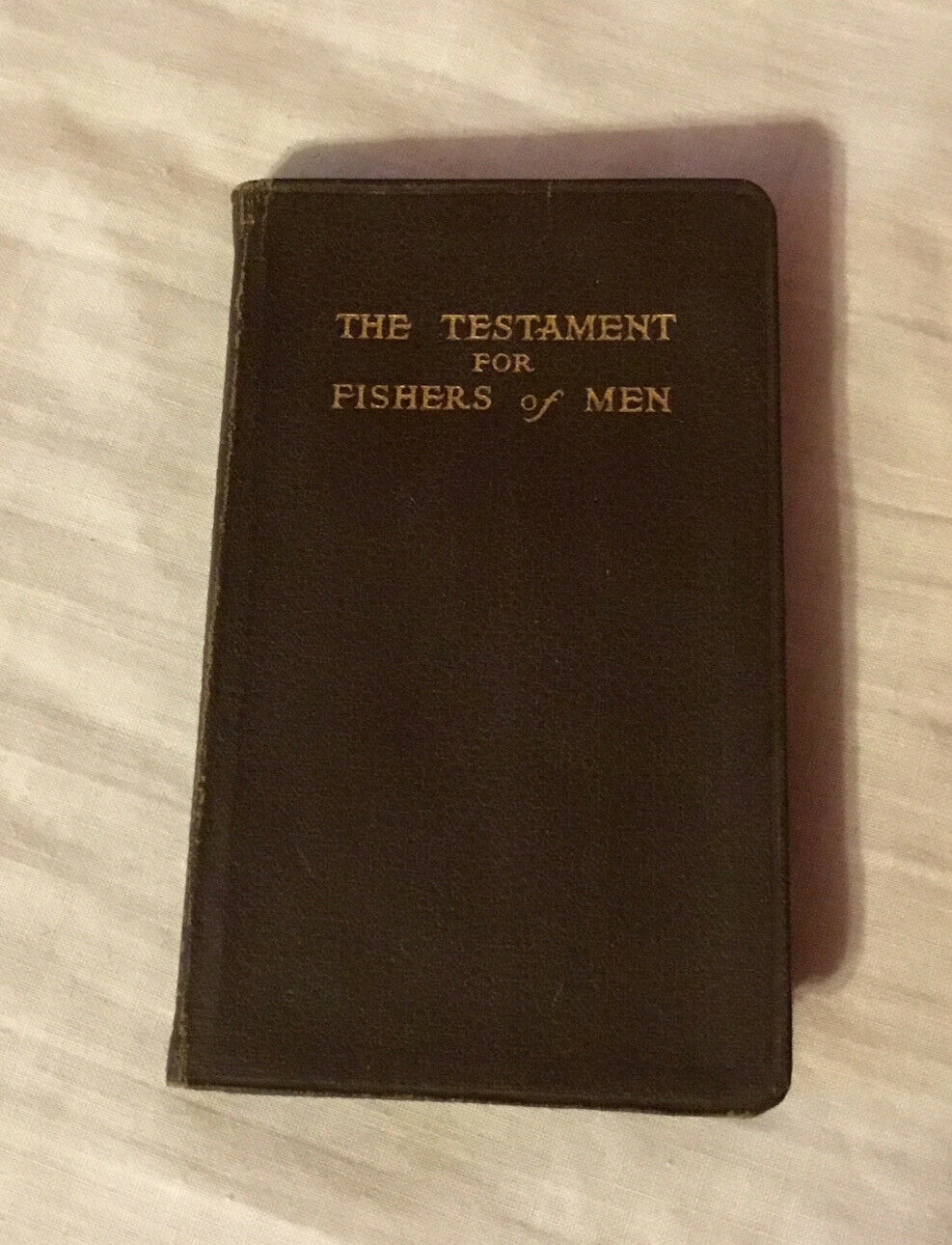 Vintage 1941 The Testament For Fishers Of Men