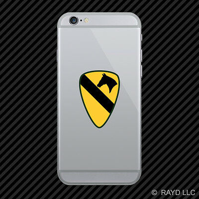 1st Cavalry Division Cell Phone Sticker Mobile Die Cut First Team Cav Fort Hood