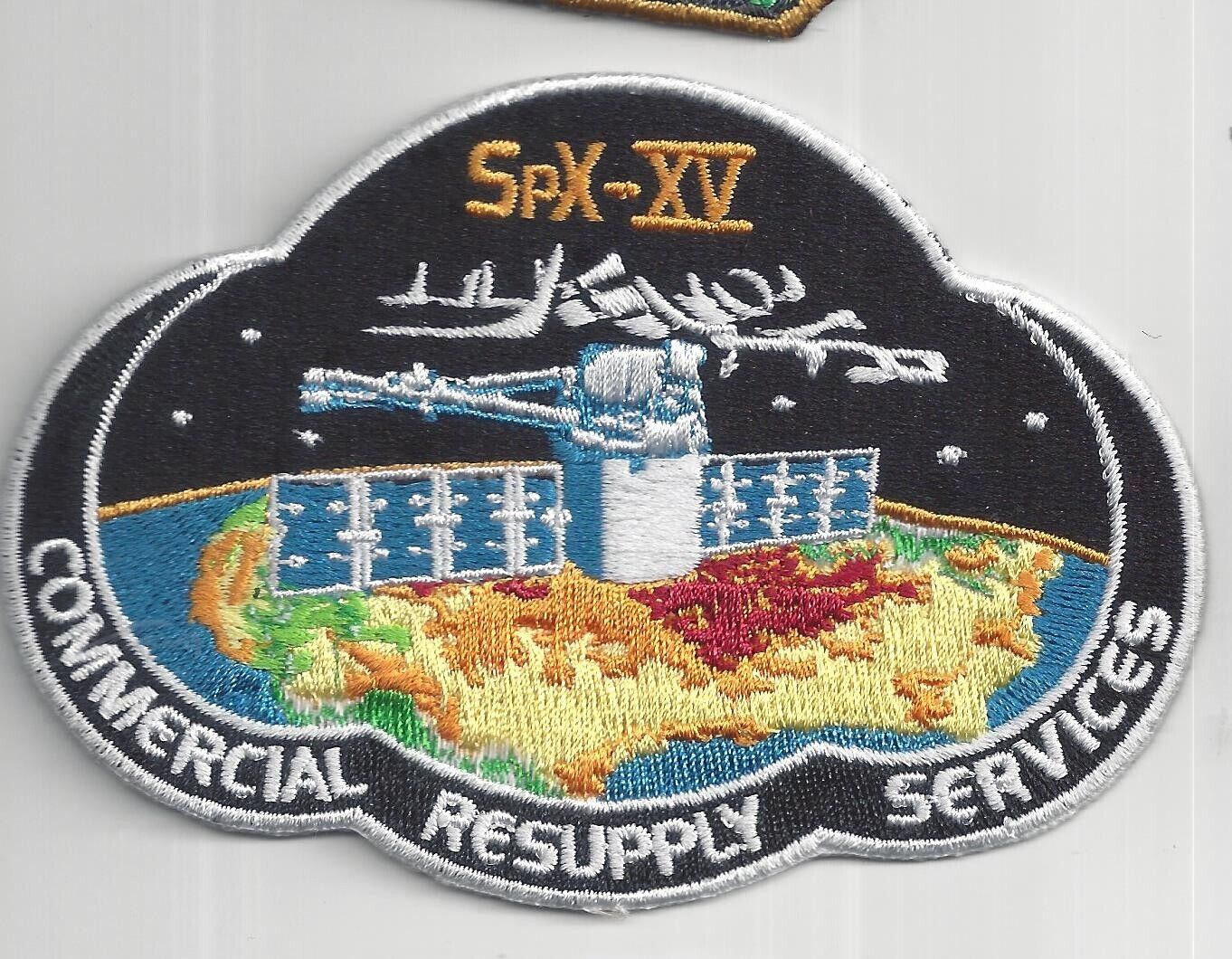 Patch  Spacex Xv Crs Commercial Resupply Services               Jp