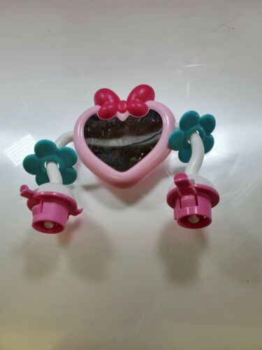 Minnie Mouse Peekaboo Jumper Heart  Mirror With Beads Replacement Part
