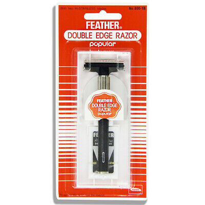 Feather Double Edge Razor Popular New Factory Sealed [free Usa Shipping]