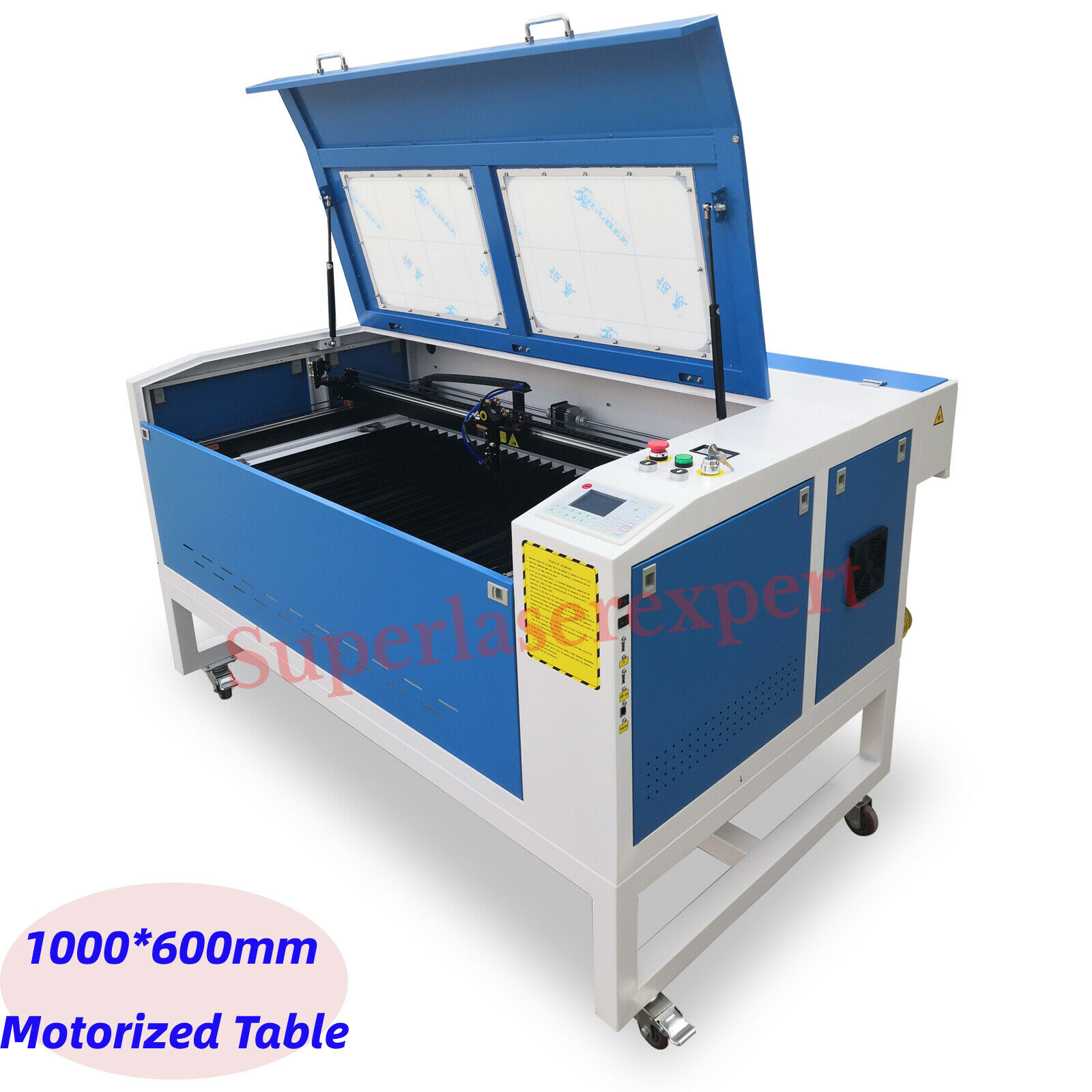 New!!  80w Co2 Laser Cutting&engraving Machine 1000*600mm With Motorized Table