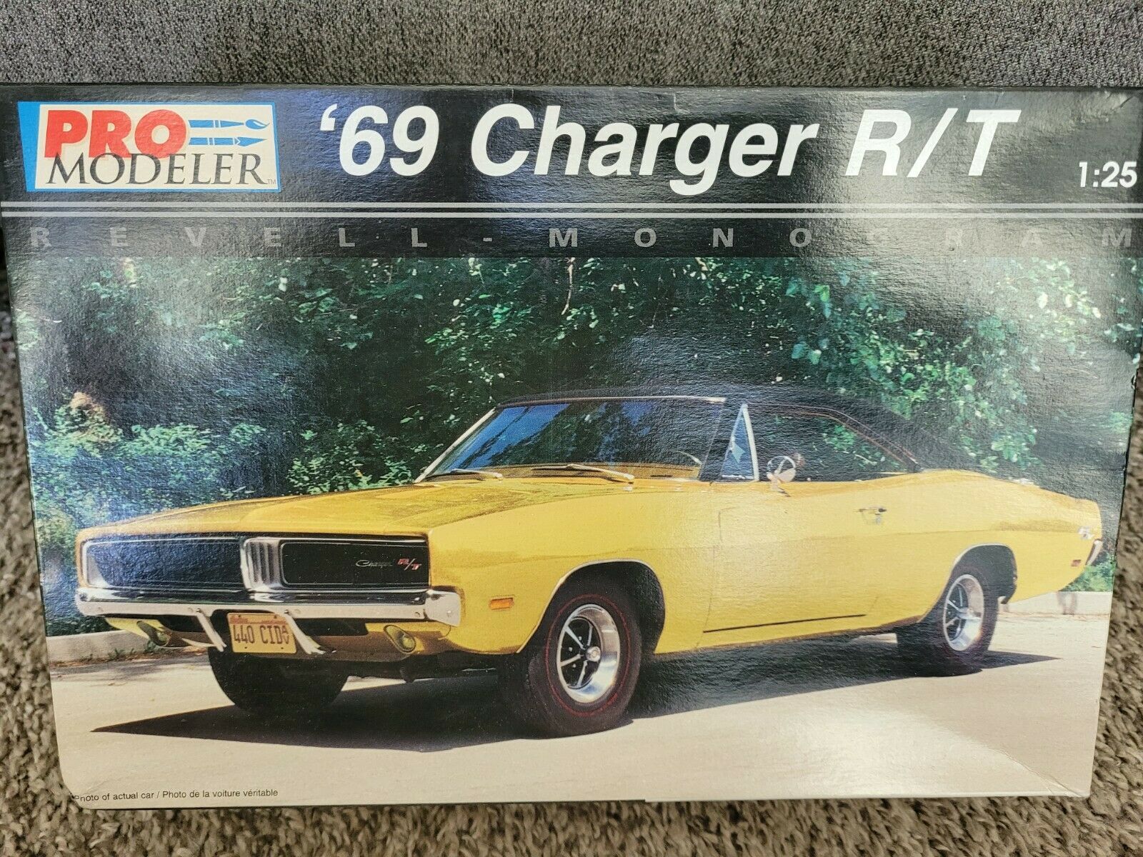 Pro Modeler '69 Charger R/t Model Kit #85-5937 1:25 Monogram 1997 Complete