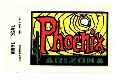 Lot Of 12 Phoenix Arizona Luggage Decals Stickers - New - Free S&h
