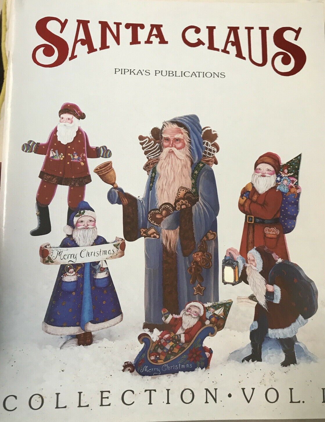 Pipka’s Publications Santa Claus Collection Volume 2 1988 Folk Art Patterns