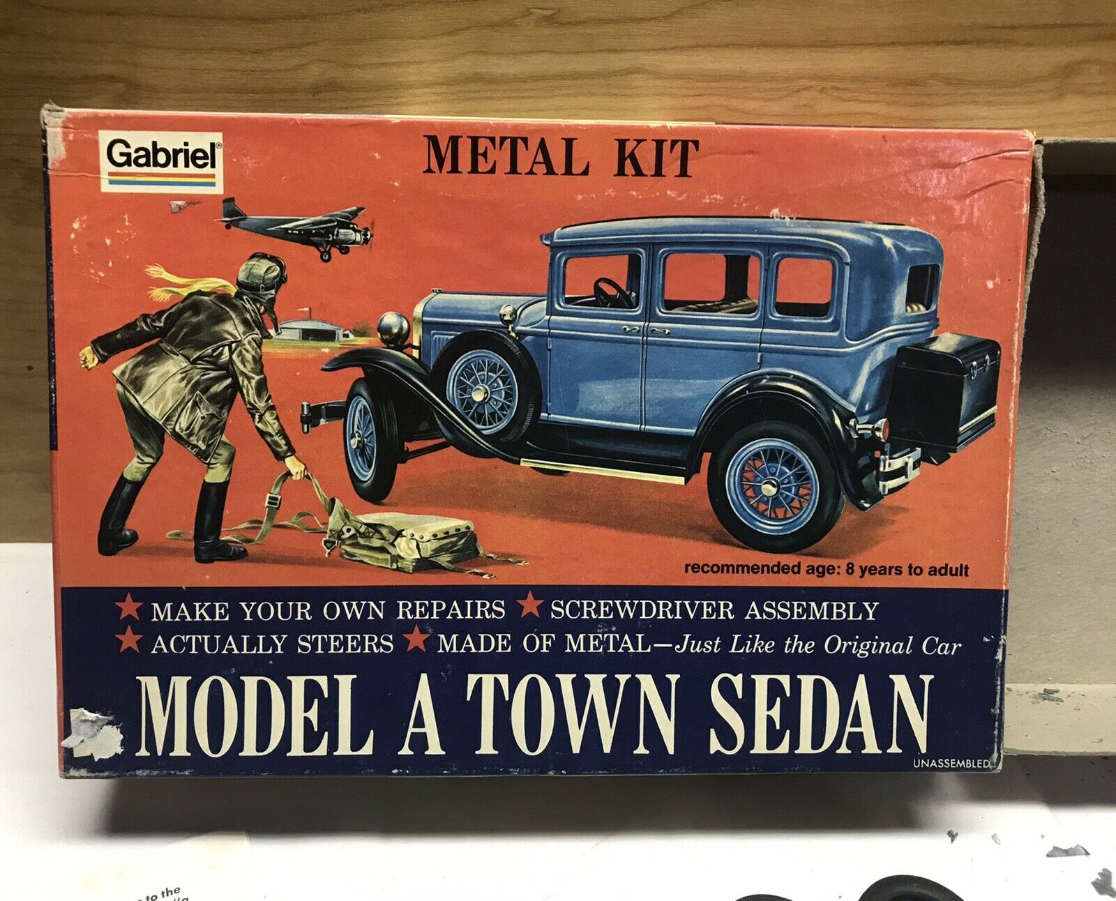 Gabriel Model A Town Sedan Model Kit Metal
