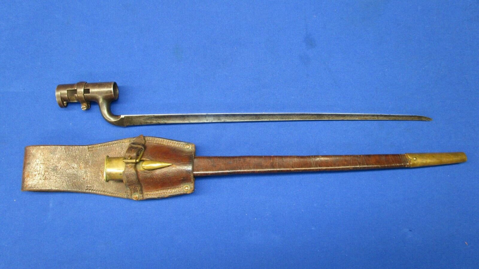 U.s. Civil War Imported Pattern 1853 Socket Bayonet For The Enfield Rifle