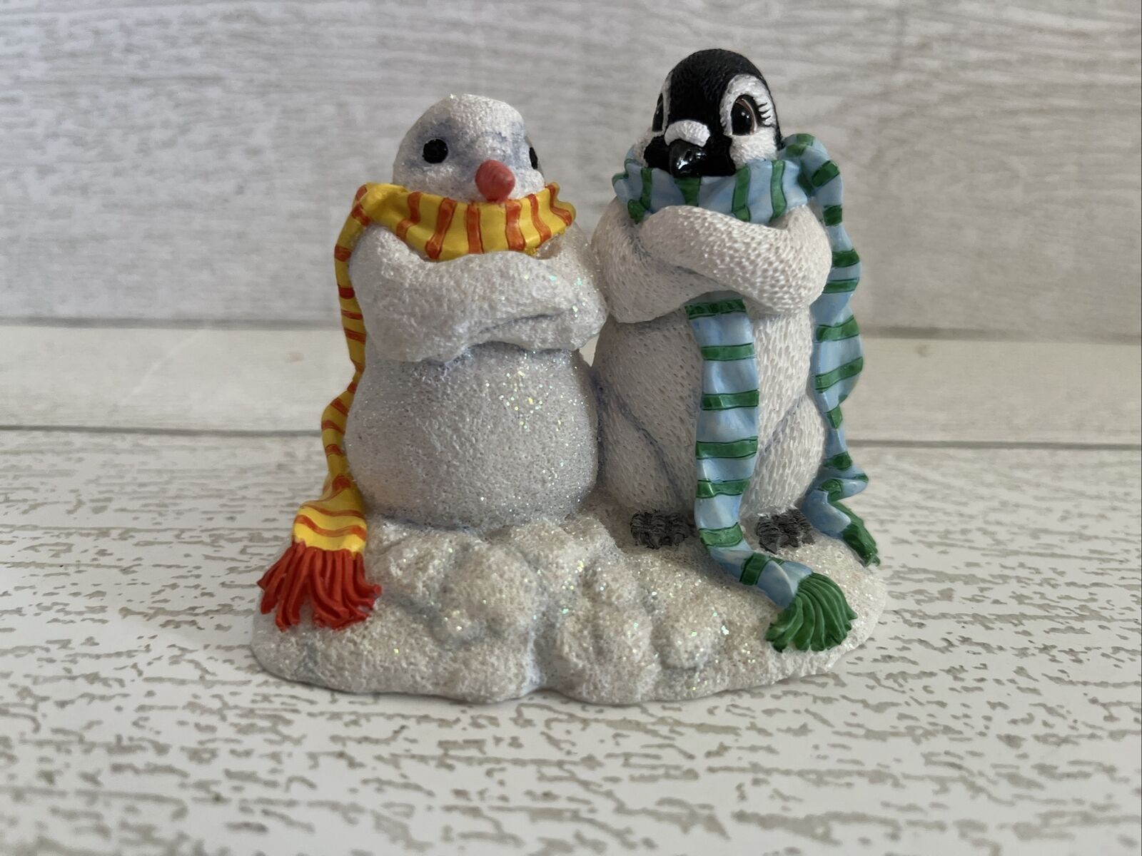 Vintage Hamilton Collection Penguins Polar Playmates Chilly Companions Figurine