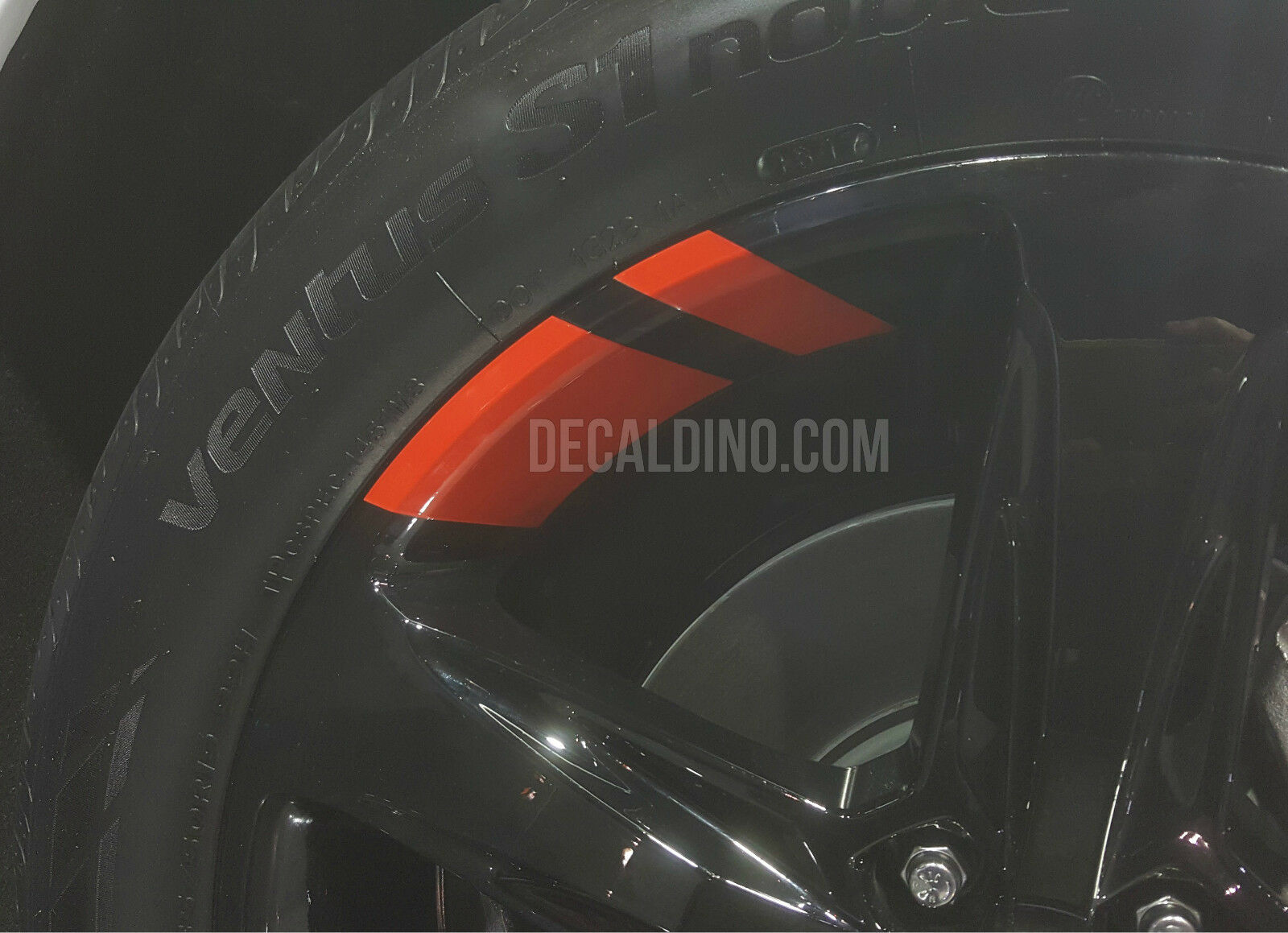 Wheel Stripes Hash Marks - Fits Camaro Chevy Redline Rim Stickers Cruze Decals