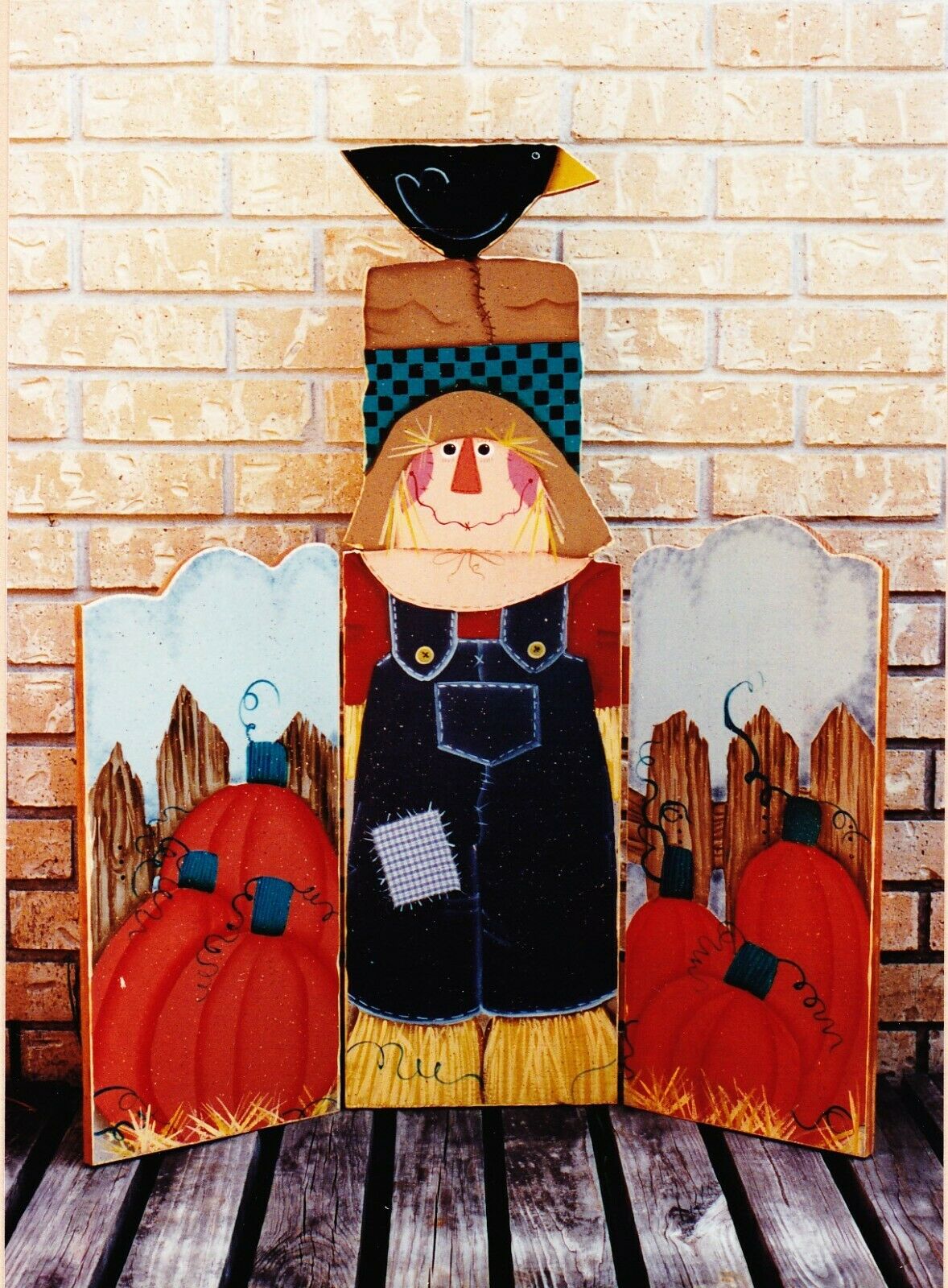 Mosey 'n Me "felix & Clyde Standin' In The Pumpkins" Tole Painting Pattern 1995