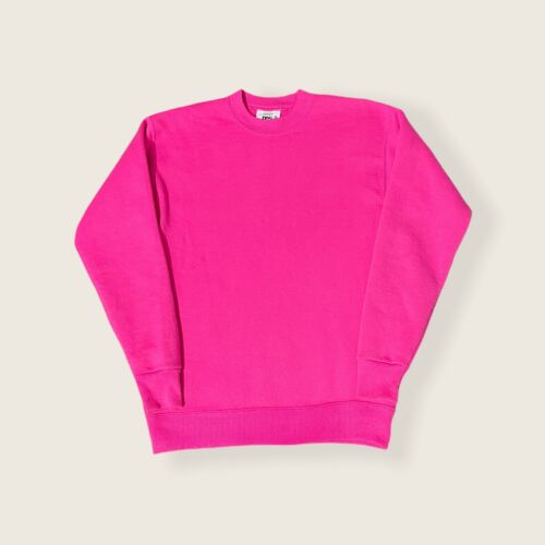 Lee Vintage 90’s Plain Sweatshirt Size M Pink Made In Usa