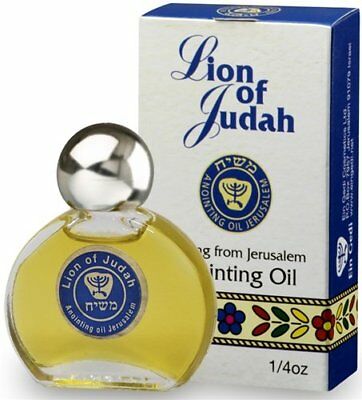 Lion Of Judah - Messiah ( Masheiach ) Anointing Oil - 7.5ml ( 1/4 Oz )