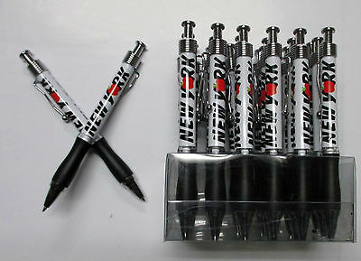 Lot Of 24 Ball Point Pens---" Newyork"  Design Souvenir Pens