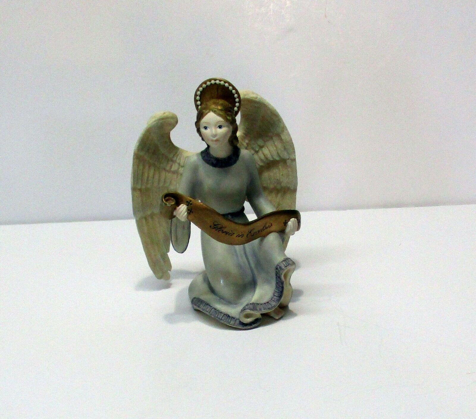 Coalport  The Nativity Collection "angel With Banner" Figurine-1998