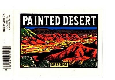 Lot Of 12 Painted Desert Az Souvenir Luggage Decals Stickers - New - Free S&h