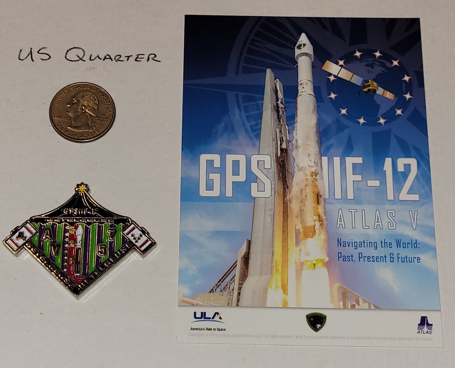 "beetlejuice" Ula Challenge Coin, Mission Patch, Mission Sticker - Betelgeuse