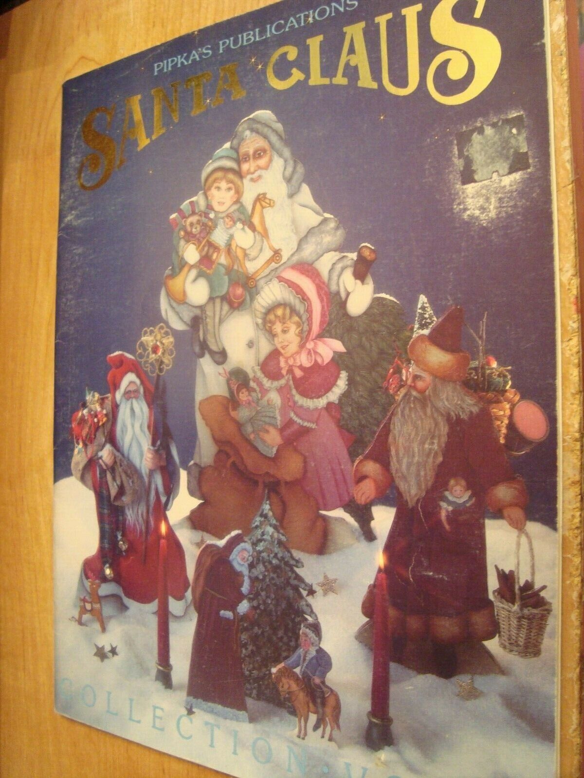 Santa Claus Coll. Vol Iii  Old World Santas Dolls Toys Pipka's Publications 1988