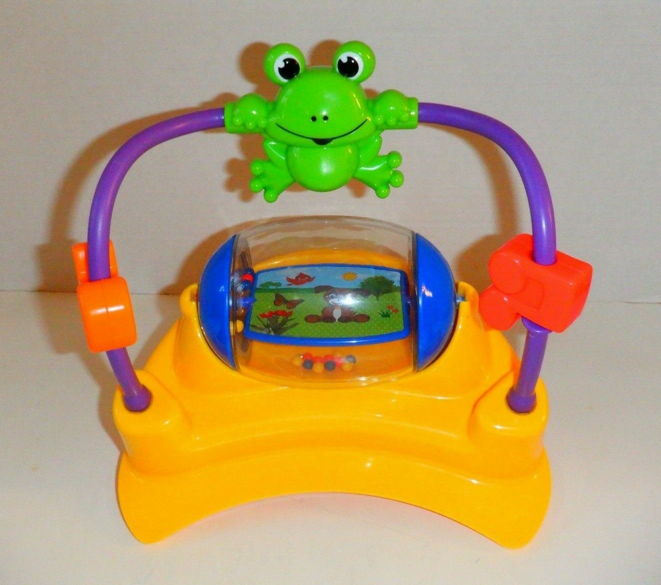 Baby Einstein Neighborhood Friends Activity Jumper - Frog & Springing Toy