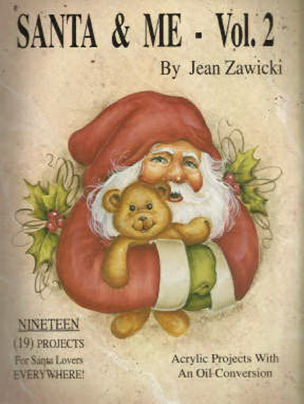 Santa And Me Vol. 2 Jean Zawicki Painting Book Christmas New