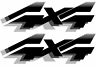 1992 - 1996 4x4 Decals For Ford F-series F250 F350 Truck / Bronco - Vinylmark
