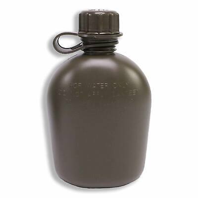 New Issue Usgi 1qt Plastic Canteen, Od Green Usa Made Military Water Bottle