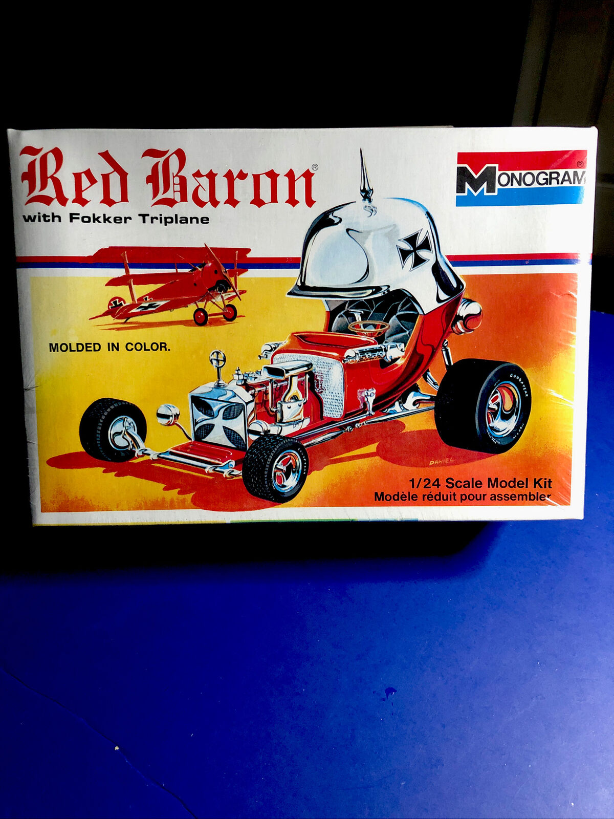 Monogram Red Baron With Fokker Tri Plane 1/24#6740 Factory Sealed In 1994 Rare