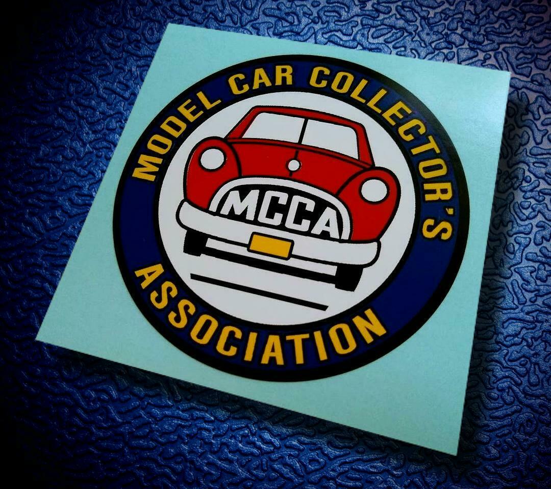 Vintage Style Model Car Collectors Association • Mcca • Logo Sticker • Decal
