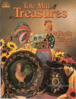 Tole Mill Treasures Vol. 1 Phyllis Tilford Painting Book New
