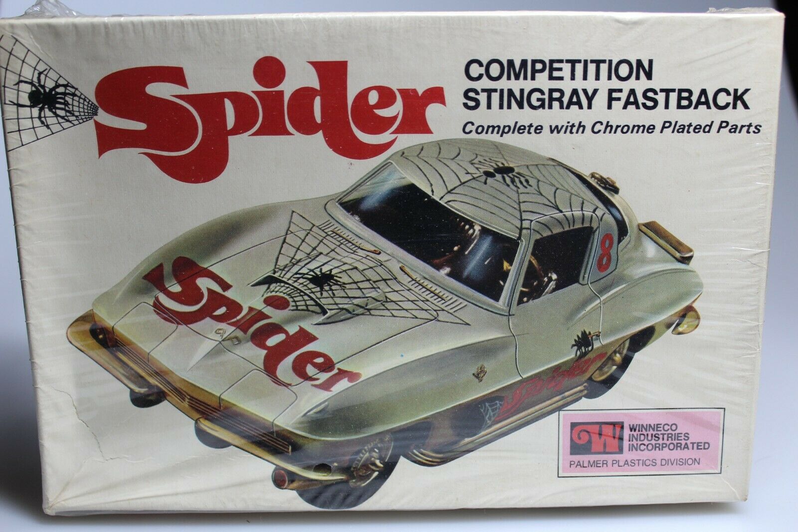 Palmer Stingray Fastback #1841-130 Factory Sealed 1974 Kit Rare Vintage!