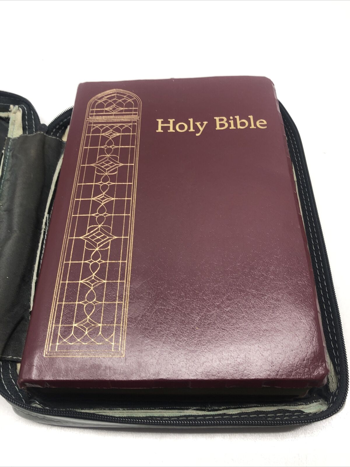 Holy Bible W/leather Case