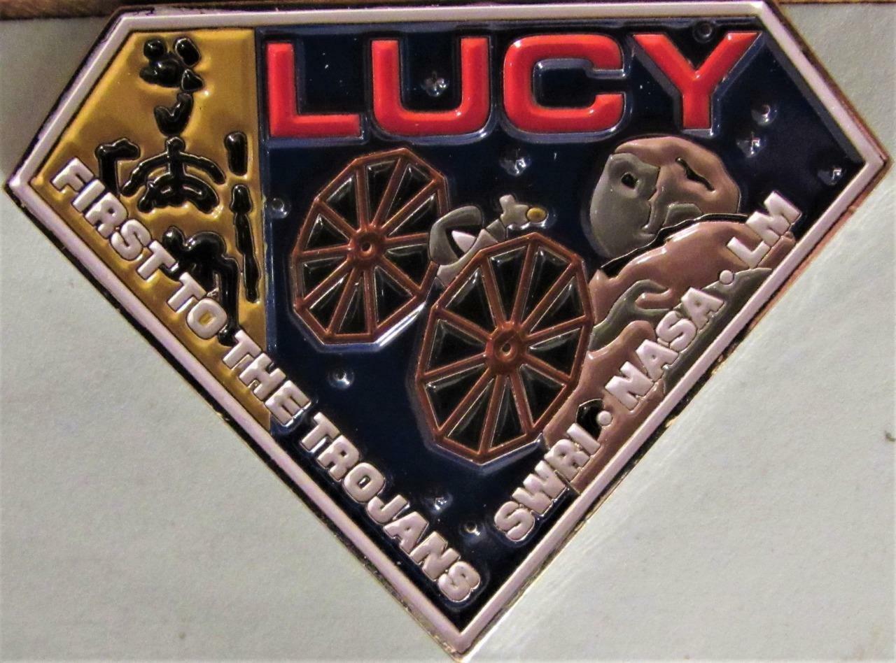 Atlas V Lucy Nasa Space Force Mission Coin - I Love Lucy Slant