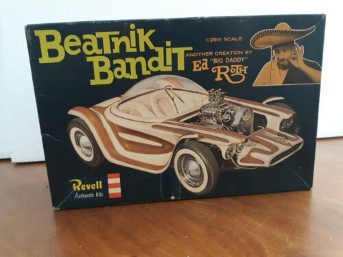 Revell 'beatnik Bandit' By Ed "big Daddy" Roth - 1/25 - #h1279-200- Open Box.