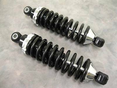 Quality Street Rod Rear Coil Over Shock Set W 180 Pound Springs Black Coated