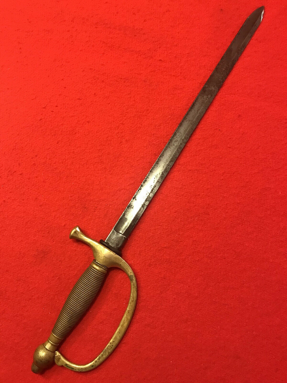 Civil War Era Model 1840 Musicians Sword W/ Repurposed Blade  ( Csa Bowie ?)