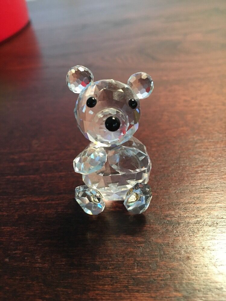 Sworafski Crystal Teddy Bear  Figurine.