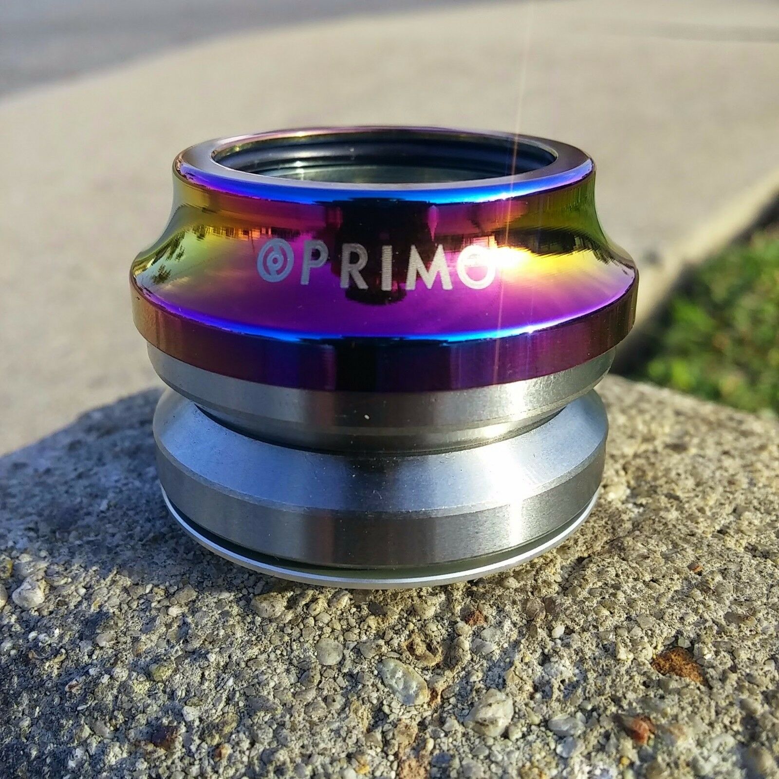 Primo Bmx Bike Integrated Bicycle Headset Oil Slick Fit Cult Odyssey Sunday