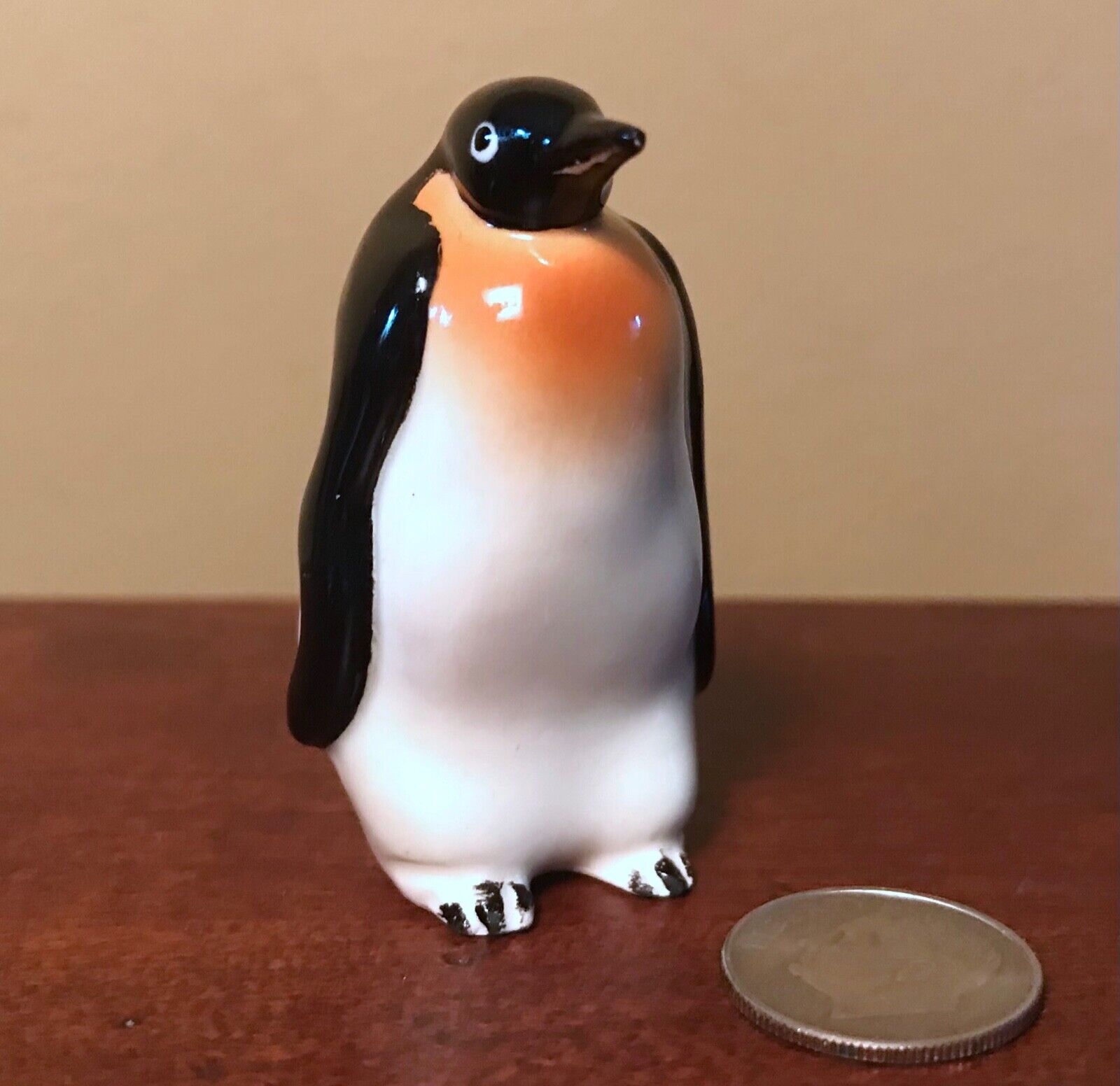 Hagen-renaker Mini #2018 Emperor Penguin Ceramic Bird Figurine Retired 12/31/21