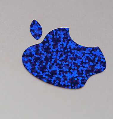 Blue Glitter Color Changer Overlay For Apple Iphone 11 Pro, Pro Max Logo
